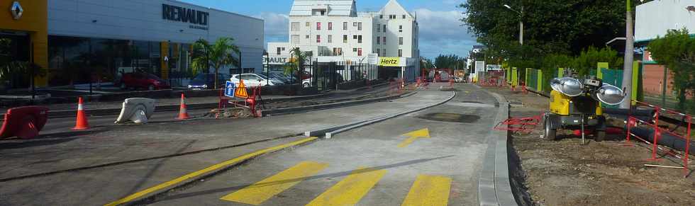 5 juillet 2015 - St-Pierre - Ravine Blanche - Travaux TCSP