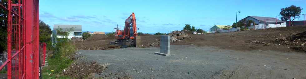 5 juillet 2015 - St-Pierre - Bois d'Olives - Construction groupe scolaire