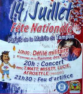 Fte 14 juillet 2015 -  Le Tampon