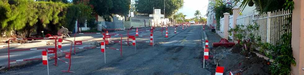 12 juillet 2015 - St-Pierre - Travaux TCSP avenue Luc Donat