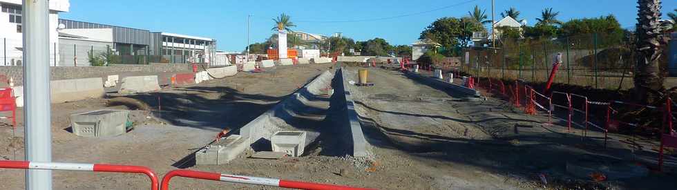 12 juillet 2015 - St-Pierre - Chantier TCSP Entre ouest -