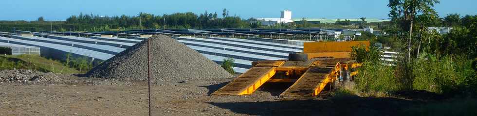 12 juillet 2015 - St-Pierre - Centrale photovoltaque Vulcain