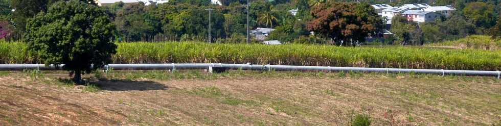 2 septembre 2015 -  St-Pierre - Canalisation vers l'usine hydrolectrique Bras de la Plaine