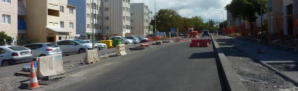 11 octobre 2015 - St-Pierre - Ravine Blanche - Travaux rue du Docteur Vergs