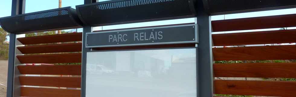 14 octobre 2015 - St-Pierre - Chantier TCSP - Station Parc Relais