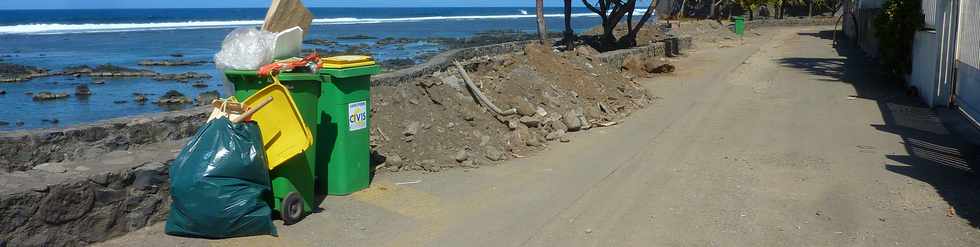 14 octobre 2015 - St-Pierre - Petit Boulevard de la plage - Travaux -