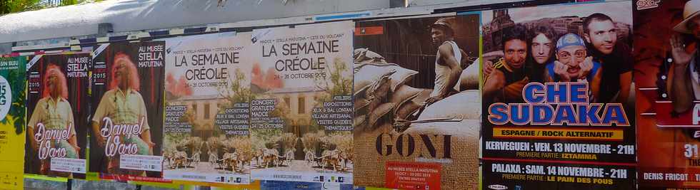 23 octobre 2015 - St-Pierre - Semaine crole - Affiches