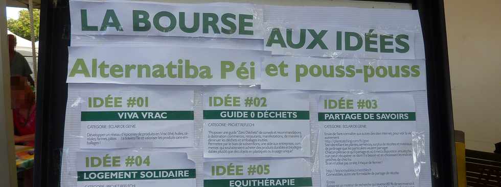 8 novembre 2015 - St-Pierre - Front de mer - Alternatiba pi - Village des alternatives  -