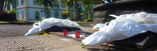 15 octobre 2015 - St-Pierre - Hommage aux victimes des attentats de Paris