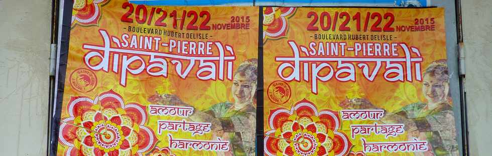 16 novembre 2015 - St-Pierre - Dipavali 2015 Affiche