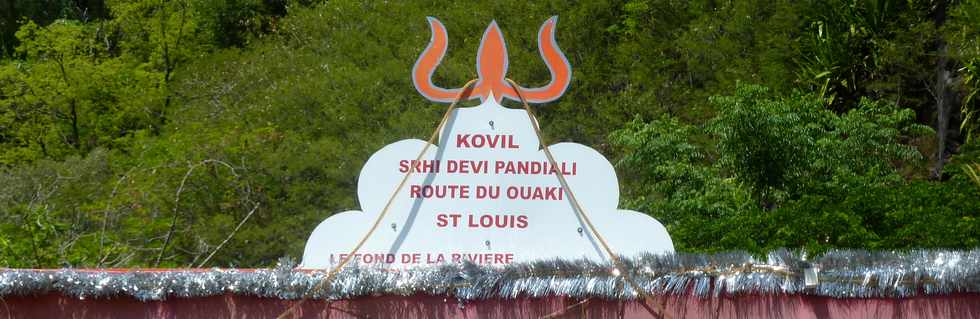 4 décembre 2015 - St-Louis - Kovil Srhi Devi Pandiali - Route du Ouaki