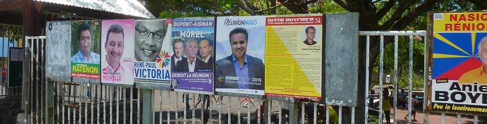 4 dcembre 2015 - St-Pierre - Ligne Paradis - Affiches lectorales