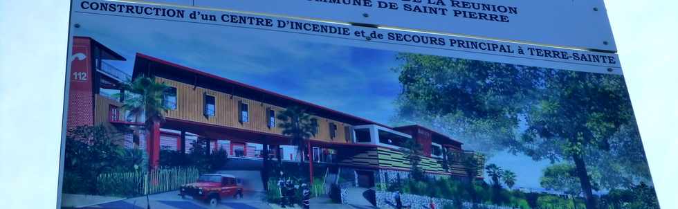 28 fvrier 2016 - St-Pierre - Terre Sainte - Chantier Centre incendie