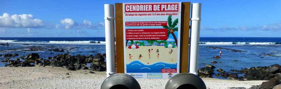 13 mars 2016 - St-Pierre - Terre Sainte - Cendrier de plage