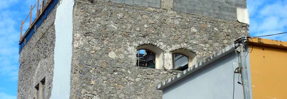 17 mai 2016 - St-Pierre - Travaux au Conservatoire Jules Joron