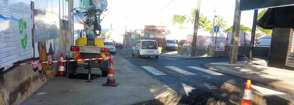 25 mai 2016 - St-Pierre - Travaux rue Victor Le Vigoureux