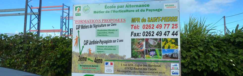 1er juin 2016 - St-Pierre - Ligne des Bambous - MFR - Forum agricole -