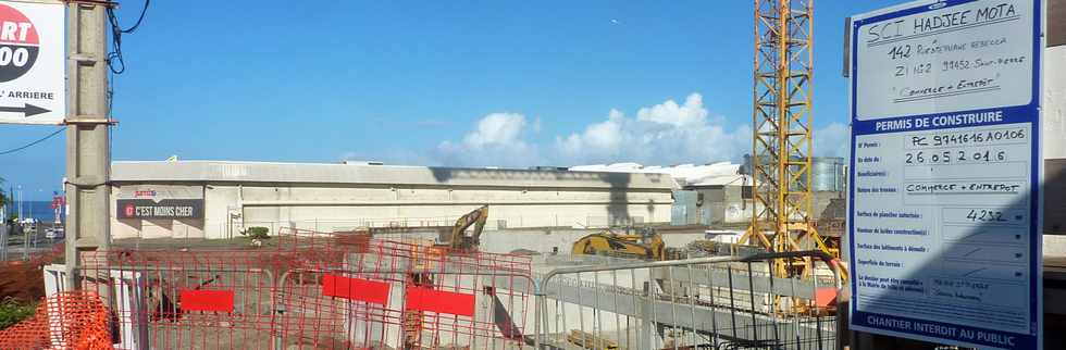 5 juin 2016 - St-Pierre - Ravine Blanche - Construction SCI  Hadjee Mota
