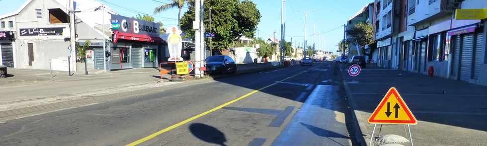 12 juin 2016 - St-Pierre - Travaux sur le Boulevard Hubert Delisle