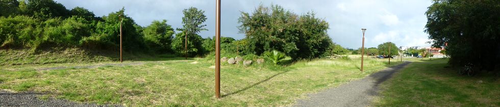 15 juin 2016 - St-Pierre - Chantier parc urbain Bois d'O - ANRU