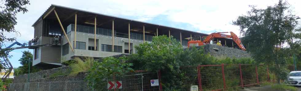 15 juin 2016 - St-Pierre - Chantier nouvelle école primaire de Bois d'Olives
