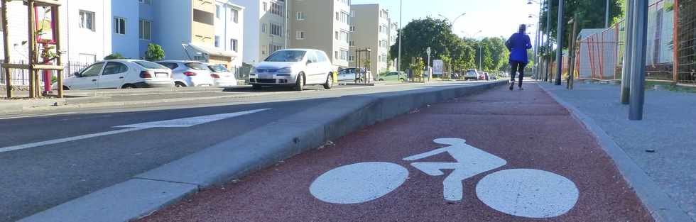 24 juin 2016 - St-Pierre - Piste cyclable rue du Docteur Vergs