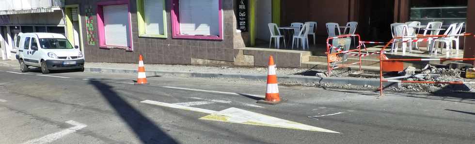 24 juin 2016 - St-Pierre - Travaux rue Auguste Babet