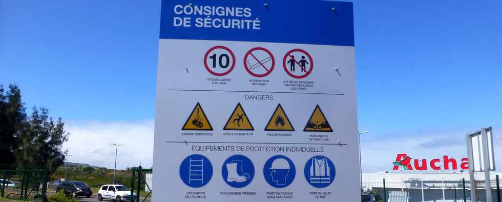 29 août 2016 - St-Pierre -Centre de réception des cannes des Casernes - Consignes de sécurité