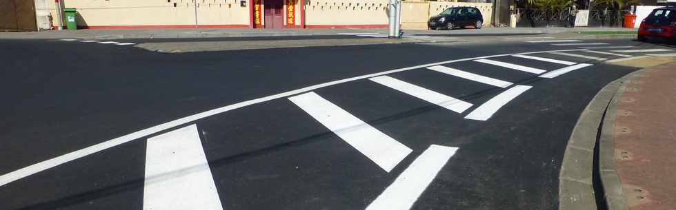 4 septembre 2016 - St-Pierre - Rond-point du pirate - Piste cyclable