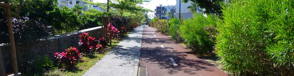 4 septembre 2016 - St-Pierre - Ravine Blanche - ANRU - Pistes cyclables