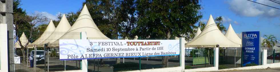 9 septembre 2016 - St-Pierre - Ligne des Bambous - ALEFPA - Festival Toutzartist