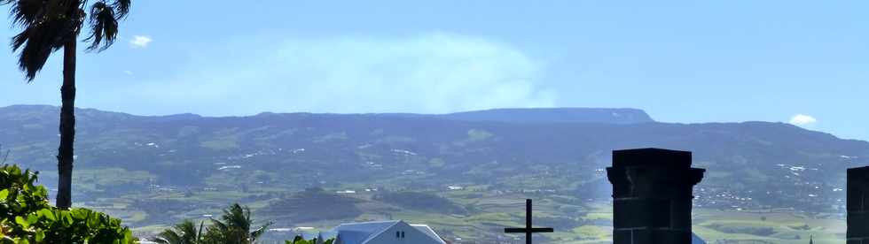 11 septembre 2016 - St-Pierre - Fumerolles de l'éruption du Piton de la Fournaise