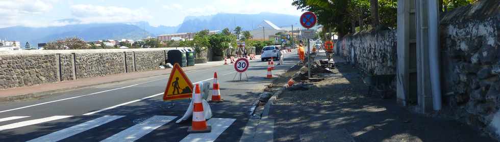 16 septembre 2016 - St-Pierre - Travaux rue Luc Lorion