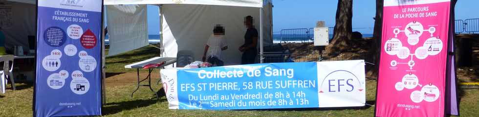 25 septembre 2016 - St-Pierre - Ravine Blanche - Village Ville et Santé - EFS Réunion