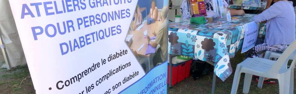 25 septembre 2016 - St-Pierre - Ravine Blanche - Village Ville et Santé - La Maison du Diabète  - Dépistage