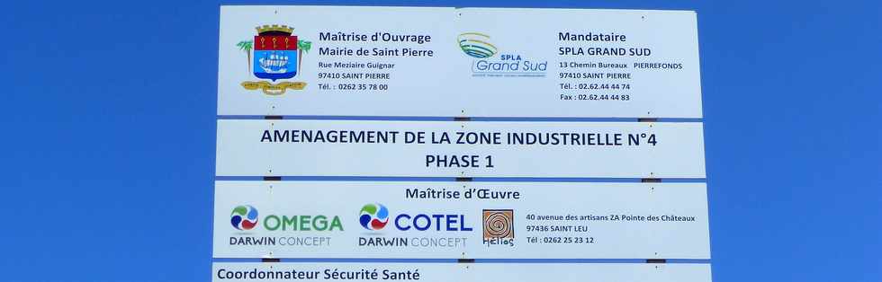 12 octobre 2016 - St-Pierre - ZI 4 - Aménagements phase 1 -