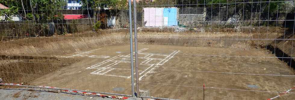 19 octobre 2016 - St-Pierre - Chantier immeuble rue Isautier