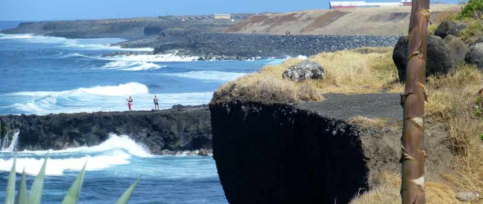 23 octobre 2016 - St-Pierre - Pointe du Diable - Ancienne voie tombe  la mer