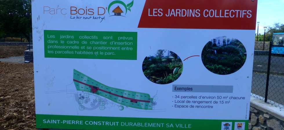 13 novembre 2016 - St-Pierre - Bois d'Olives -Jardins collectifs