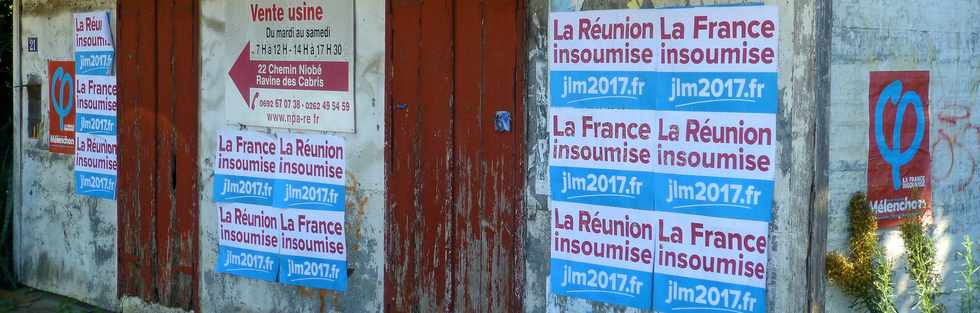 19 mars 2017 - St-Pierre -  Ligne des Bambous - La Réunion insoumise