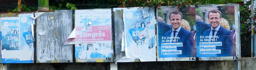 24 mars 2017 - St-Pierre - Bassin Plat - Affiches lectorales