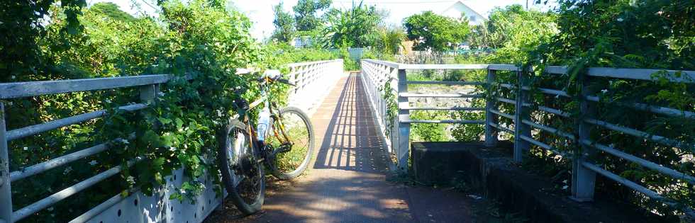 16 mars 2017 - St-Pierre - Canal St-Etienne - La Valle - Passerelle sur la ravine des Cabris