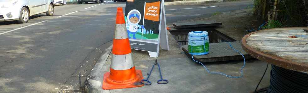 30 mars 2017 - St-Pierre - Ligne Paradis - La fibre arrive