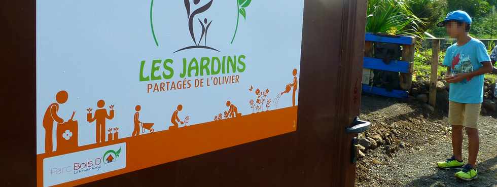 30 mars 2017 - St-Pierre - Bois d'Olives - ANRU - Jardins partags de l'Olivier - Inauguration