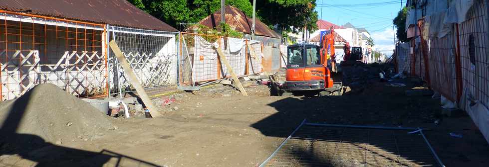 2 avril 2017 - St-Pierre - Chantier TCSP rue des Bons Enfants