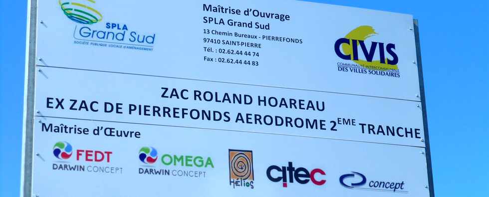 2 avril 2017 - St-Pierre - Pierrefonds - ZAC Roland Hoareau - 1è tranche -