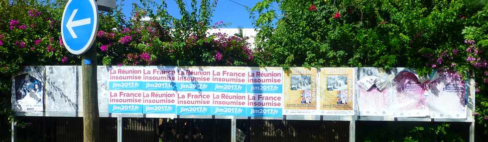2 avril 2017 - St-Pierre - Pierrefonds - Panneaux électoraux