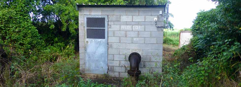 7 avril 2017 - St-Pierre - Dassy - Local technique sur la conduite haute