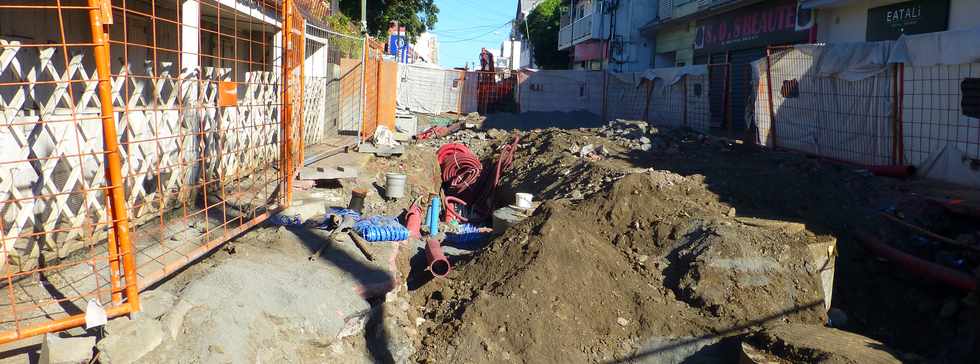 9 avril 2017 - St-Pierre - Travaux TCSP - Rue des Bons Enfants -