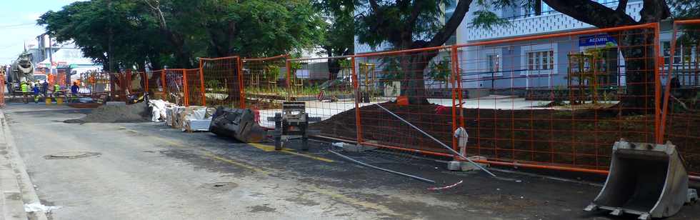 20 avril 2017 - St-Pierre - Travaux chantier TCSP rue des Bons-Enfants